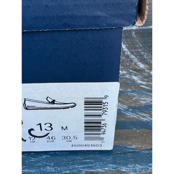 NWT - COLE HAAN Mens Black leather shoes, NEW W/ BOX, size 13 - Picture 6 of 13